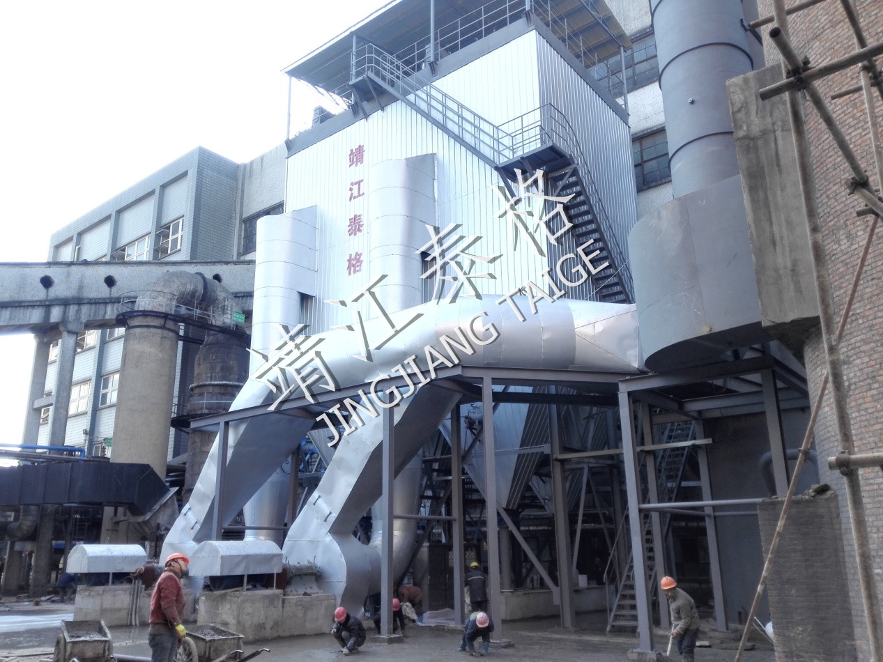 靖江市江源熱電除塵器照片